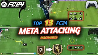 13 combined overpowered and effective attacking tricks on EA FC24 (DECEMBER META)_@deepresearcherFC