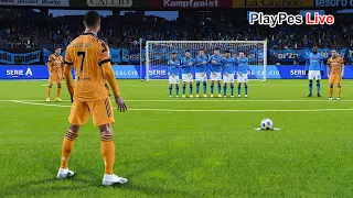 PES 2021 - Napoli vs Juventus - Full Match & Ronaldo Free Kick Goal - Gameplay PC