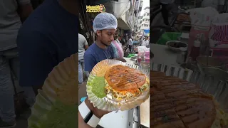 Mumbai’s famous street food cheese grilled kulcha sandwich #streetfood #shorts #short #shortvideo