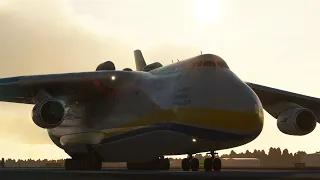 First look at the Antonov AN-225 Mriya in Microsoft Flight Simulator