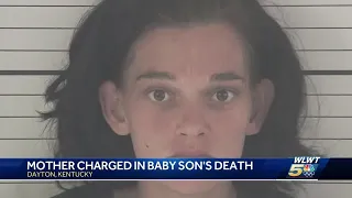 Kentucky mother charged in baby son's death