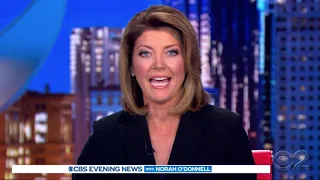 "CBS Evening News with Norah O'Donnell" Debut Technical Glitch