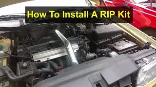 How to install a RIP (reverse intercooler pipping) kit on a Volvo 850, S70, V70, V70R, etc. - VOTD