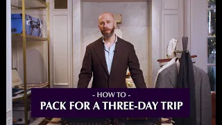 How to pack for a short trip - Permanent Style