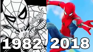 Evolution of Spider-Man Games | 1982-2018 | Graphics Evolution