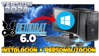 🕹️Updated 2024! RETROBAT 6.0 basic TUTORIAL. Your RETRO console under WINDOWS.