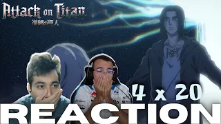 EREN PLAYING 3D CHESS | Attack on Titan Season 4 Episode 20 Reaction | Big Body & Bok