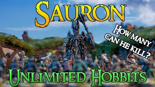 How many Hobbits can Sauron Kill??? ~ Middle Earth SBG