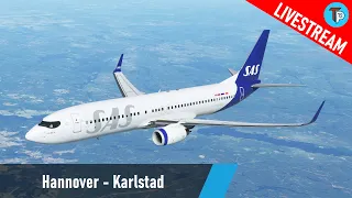 TimPictures | MFS 2020 | Hannover - Karlstad (EDDV - ESOK) | Boeing 737-800 | SAS | IVAO