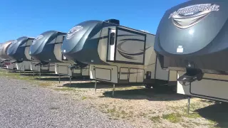 Fiberglass fifth wheels and travel trailers