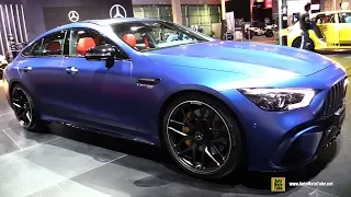 2020 Mercedes AMG GT 63 S 4-door Coupe - Exterior Interior Walkaround  2019 Dubai Motor Show