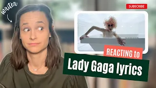 She is SO talking about the same guy in these two songs... | writing tips from LADY GAGA lyrics