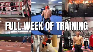 A FULL WEEK OF TRAINING | The Life Of An Professional Boxer
