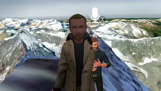 Climbing Matterhorn in VR on Villa