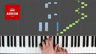 Holiday in Paris / ABRSM Piano Grade 4 2019 & 2020, C:1 / Synthesia 'live keys' tutorial