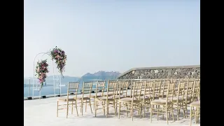 Santorini Villa Wedding