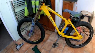 Bike Build - Building up a Retro Freeride Hardtail - 24 Pornking 3