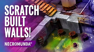 HOW TO FILL a 4x4 Necromunda Zone Mortalis with Scratch Built Walls!