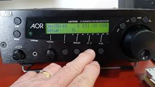 AOR 7030+ Spin Wheel Encoder Problem