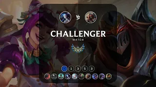 EUW Challenger match 1353: Super Jinx vs Super Zed