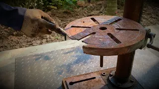 The Genius Boy Completely Restored The Badly Damaged Bench Drill That Was Thought To Be Thrown Away