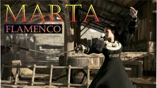 Marta Flamenco. Fencing like a Dancing (Hellish Quart)