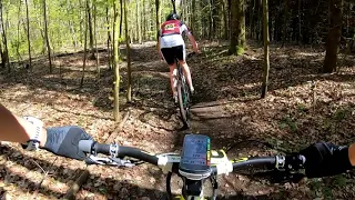 Onboard Thunderstruck SingleTrack, Powertrack Marathon 2024 in Heubach.