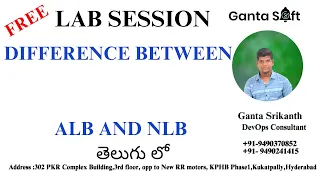 Difference Between ALB And NLB |GantaSoft | Best Devops Training in  KPHB HYD | Ganta Srikanth