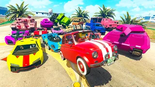 TODOS CONTRA MI PERO LLEVO UN MINI COCHE!! RISA ASEGURADA JAJAJA - GTA 5 ONLINE