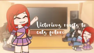 victorious reacts to cats future as ariana grande / Gacha club /