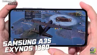 Samsung Galaxy A35 test game PUBG Mobile | Exynos 1380