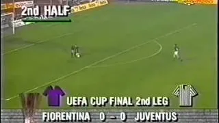 16 5 1990 ACF Fiorentina vs Juventus UEFA Cup 1989 1990 Final