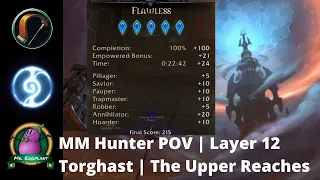 Solo Flawless Upper Reaches Layer 12 | Torghast | 231 ilvl Night Fae MM Hunter POV | Shadowlands 9.1