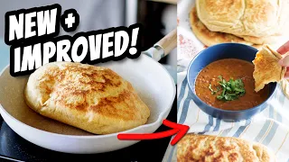 How to Make NAAN KETO (vegan, puffy + delicious) improved recipe | Mary's Test Kitchen