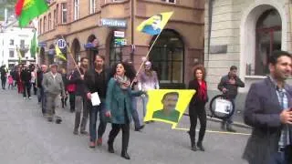 Kurdische Demonstration in Bregenz