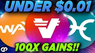 🔥TURN 1K INTO 100K WITH CRYPTOS UNDER $0.01 2023?!🚀🚀 HOLO Verasity Wax | CRYPTOPRNR