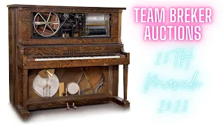 Team Breker Auctions - Mechanical Musical Instruments - 25th March 2023 (Germany)