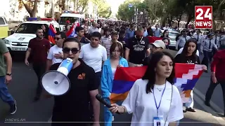 СТРАСТИ В АРМЕНИИ НАКАЛЕНЫ ДО ПРЕДЕЛА. ХАОС НА УЛИЦАХ ЕРЕВАНА ПРОДОЛЖАЕТСЯ...