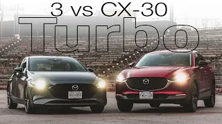 Mazda 3 Turbo vs Mazda CX-30 Turbo | Comparison | Which New Turbo Mazda is the BEST?