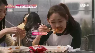 아이오아이 I.O.I FMV  Knowing Kang Mina Part 1: Food (funny clips)