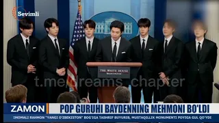 BTS Sevimli telekanali ZAMON ko'rsatuvida ko'rsatildi!