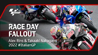 Rins and Nakagami talk their race day fallout | 2022 #ItalianGP