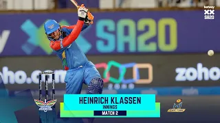 Heinrich Klaasen Highlights vs. MI Cape Town