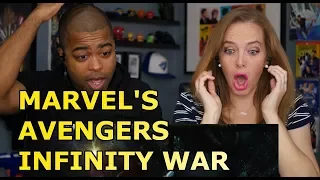 MARVEL'S AVENGERS: INFINITY WAR | Official Trailer (Reaction🔥)