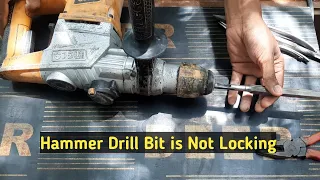 HAMMER DRILL REPAIR THAT DOES NOT/ HOLD HAMMER BIT/
