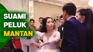Viral Pengantin Wanita Cium MC Usai Suami Peluk Mantan