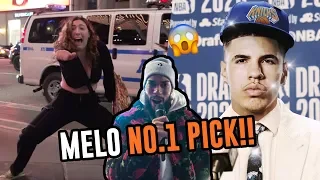 Zion Williamson Is A FIGURE SKATER!? 😭 Overtime Larry Gets REAL With Knicks Fans Outside MSG!