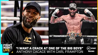 "I want a crack at one of the big boys" 😤 Anthony Cacace is eyeing the next level | Lopez v Conlan