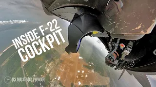 Exclusive: Inside F-22 Raptor Cockpit View
