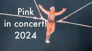 So What | Pink Flying in Perth Concert Finale! P!NK Summer Carnival 2024 Australia — 1 March